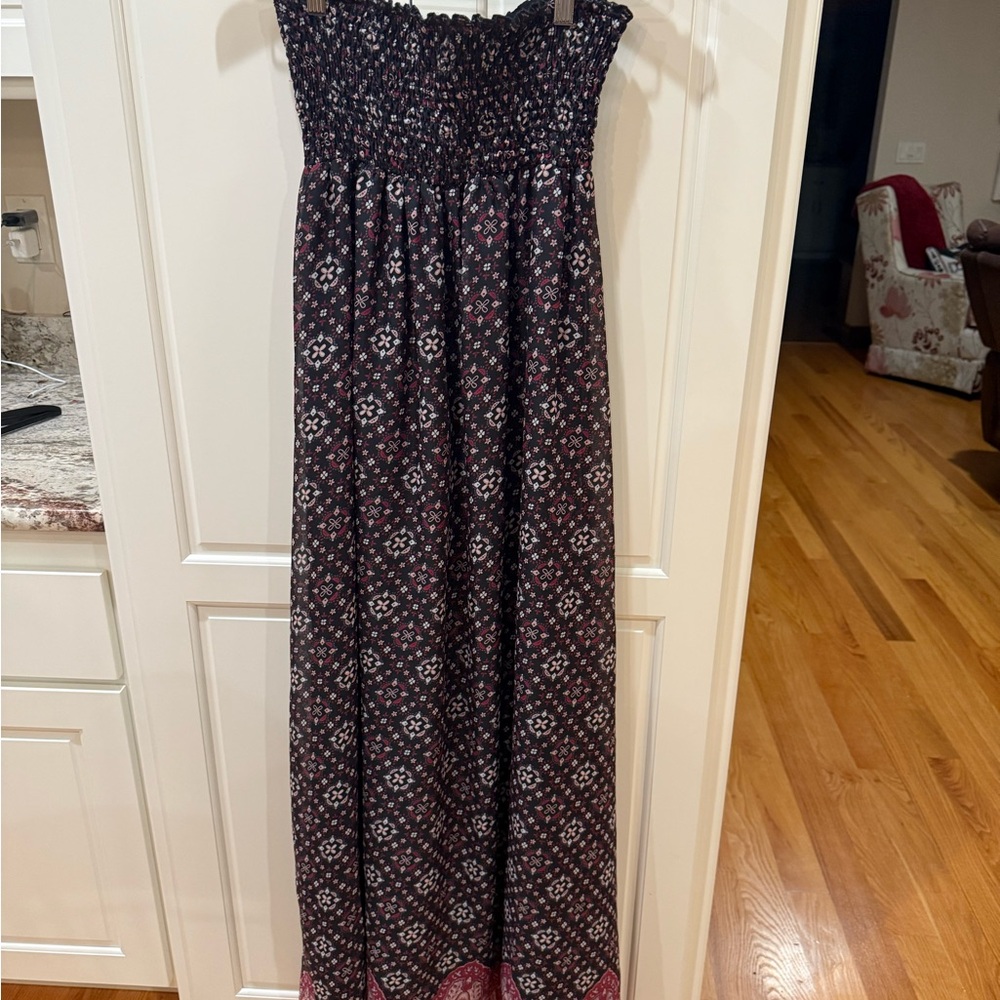 Wet Seal - Strapless Maxi Dress